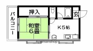 秦南町ハイツ 102の間取り画像