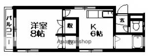 ハピィハイツ百石 102の間取り画像