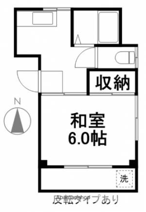 コーポセシール 402の間取り画像