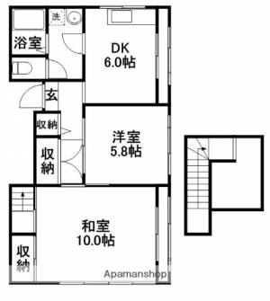 コーポタクシン ３Ｆの間取り画像