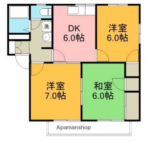 ファミリーメゾン白岩 202の間取り画像