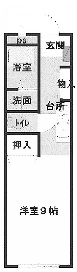 フィネスＡＫＩ 104の間取り画像