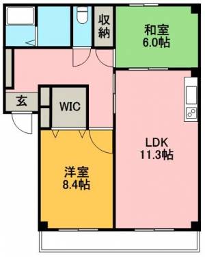 フィネス高須 202の間取り画像