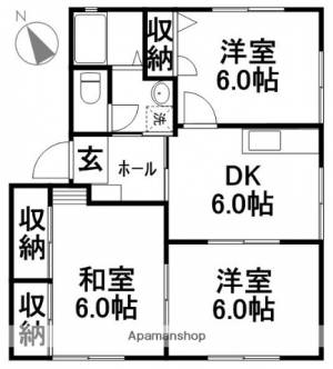 リバーサイド舞高 Ｃ１０２の間取り画像