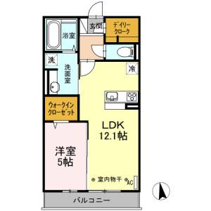 ホームインプラス 303の間取り画像