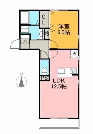 凪たかそね 201の間取り画像