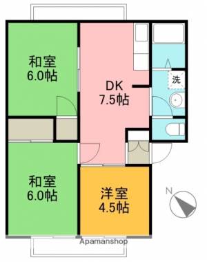 ファミール高須 8の間取り画像