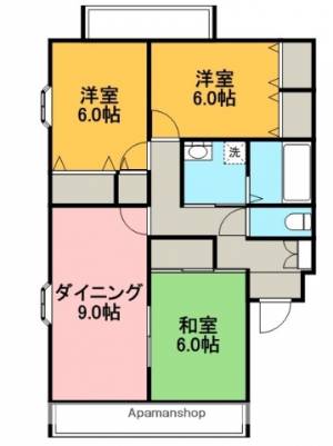 セゾン・メルヴェーユ冬 Ａ２０３の間取り画像