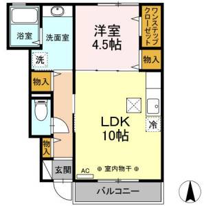 メイリーシェン 102の間取り画像