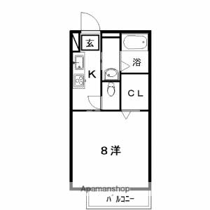 ＩＶＹＣＯＵＲＴ Ａ１０２の間取り画像