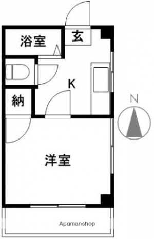 ハイツミーナ 201の間取り画像