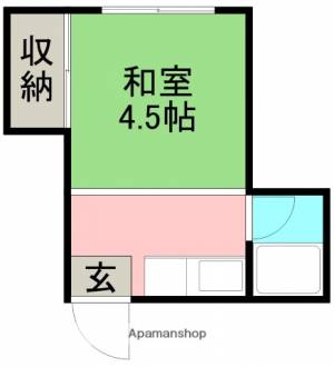 コーポ舟戸 202の間取り画像