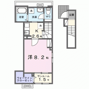 サイカス桟橋通 201の間取り画像