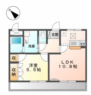 ネオ・クレストⅢ 105の間取り画像