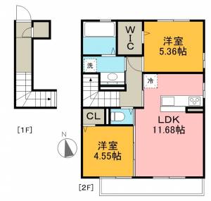 ネオポタミ 201の間取り画像