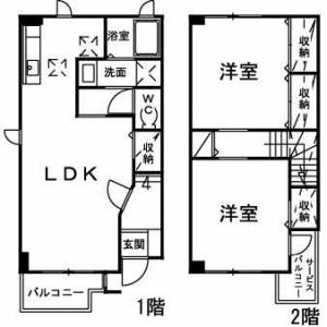 レジデンス　ファミリア　Ａ 104の間取り画像