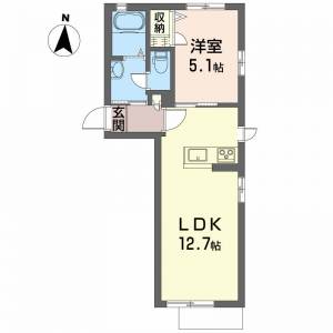 シャーメゾン　プレミアス 103の間取り画像