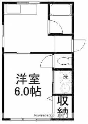 渡辺ビル 302の間取り画像