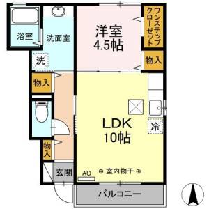 メイリーシェン 103の間取り画像