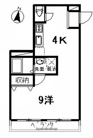 フィットハイム北本町Ⅱ 203の間取り画像