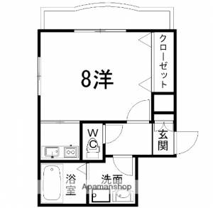 楽住庵 310の間取り画像