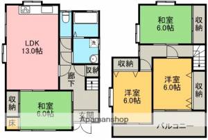 永田邸貸家 1の間取り画像