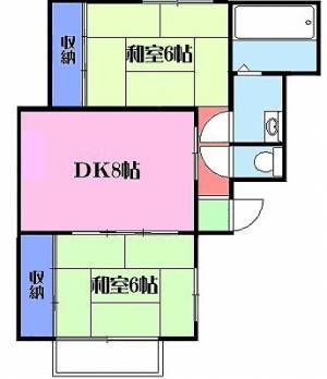 ニューホープハイツⅡ 102号の間取り画像