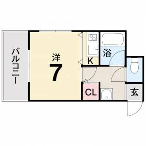 エレガンス 612の間取り画像