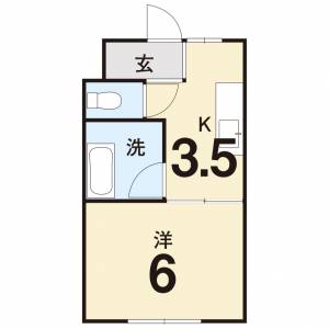 ネチズン山田 4Fの間取り画像