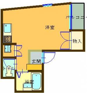 Mビル 3Cの間取り画像