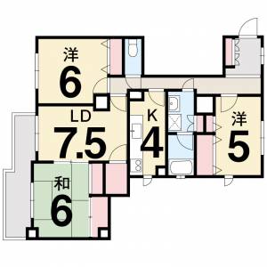 フォートヒル102 の間取り画像