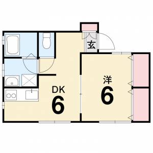 コーポ福井東町 の間取り画像