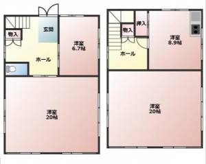 高知市北竹島町 の間取り画像