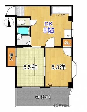 シティーライフ21比島 102の間取り画像