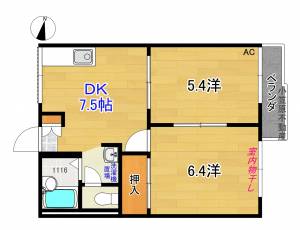 「タウニー塩田町」 2階の間取り画像