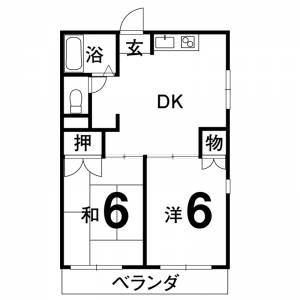 カーサベレッツァ 302の間取り画像