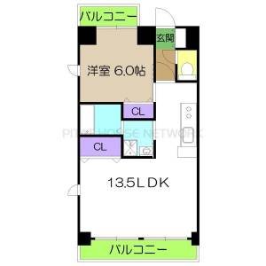 シャルマン 301の間取り画像