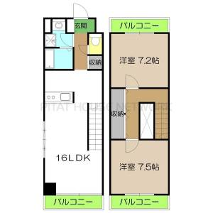 ALCO-2 701の間取り画像