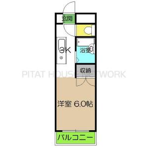 ハイツＡ 303の間取り画像