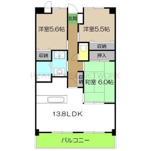 リヴィエール大高 507の間取り画像