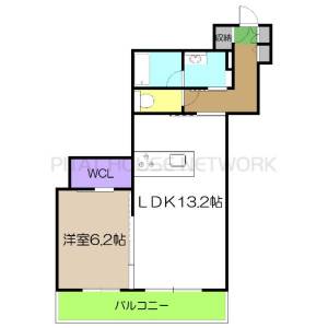 ベレオガーデンズ弥右衛門 8の間取り画像