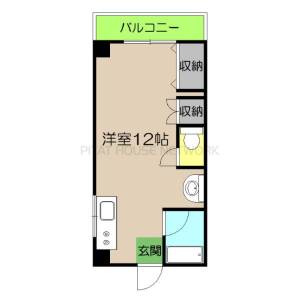 岩崎ハイツ 3の間取り画像