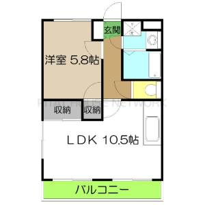 モーメントヤマイチ 4の間取り画像