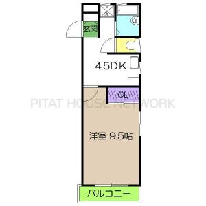 サンパレス 301の間取り画像