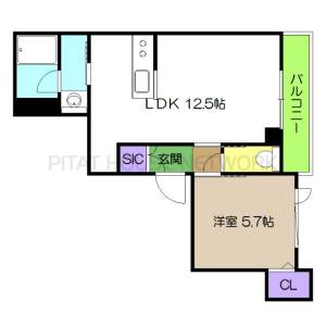 ベレオFukata 8の間取り画像