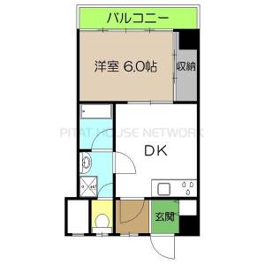 住友ハイツ 507の間取り画像