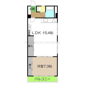 サワベマンション 5の間取り画像