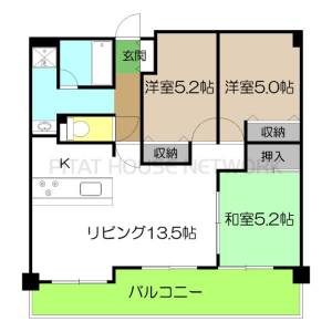 アルファステイツ知寄Ⅲ 3の間取り画像