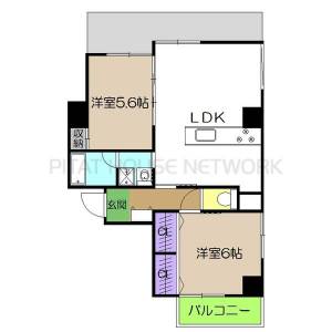 ロイヤルコートＳＥＩ 602の間取り画像