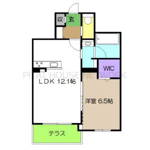 レシャルティ鷹匠 10の間取り画像